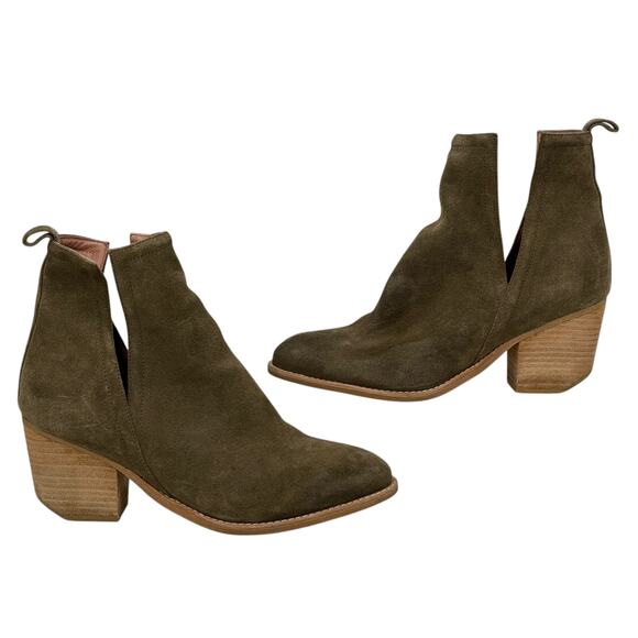 Jeffrey Campbell Orwell Festival Boots Women's SZ 10 Boho Brown Modern Western - Picture 3 of 11